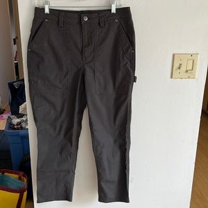 Duluth Trading Company Fire Hose Cool Max Slim Leg Crop Pants